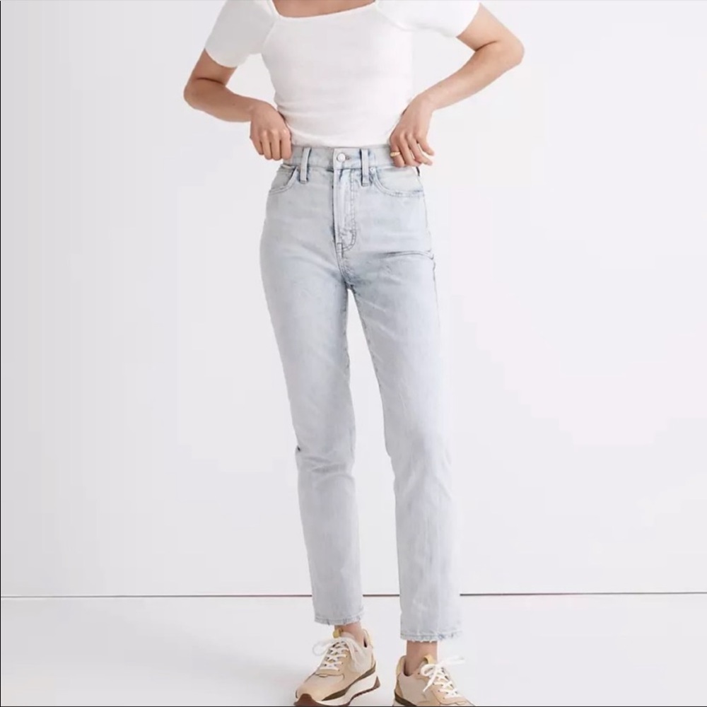 NWT Madewell Torrance Wash High Waisted Jeans, size 26